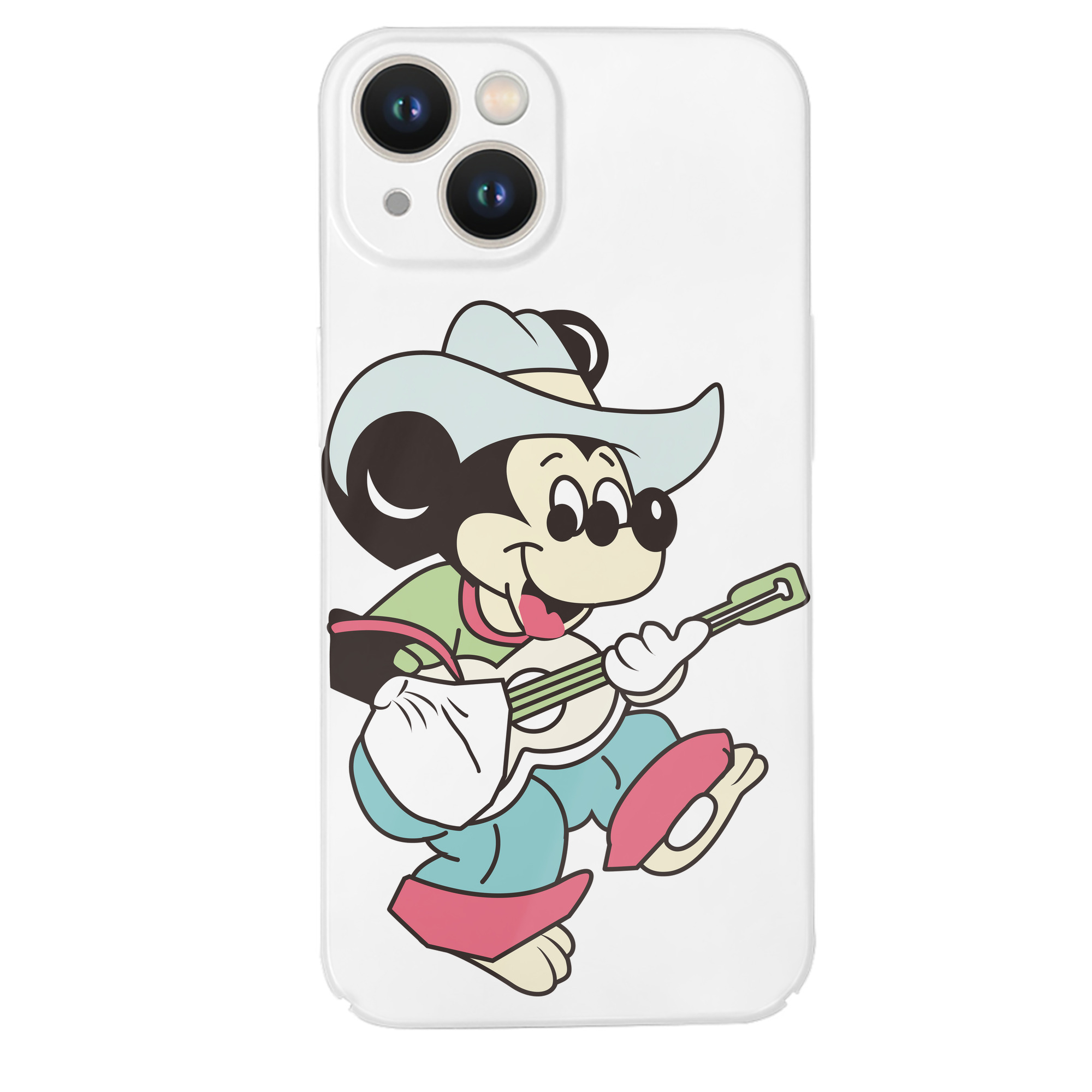 （画像用） ミッキーマウス Mickey Mouse 【iPhone 14シリーズ対応】ハードケース